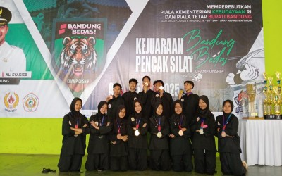 Pendekar Muda MTSN 1 Bandung Borong 18 Medali Di Kejuaraan Nasional