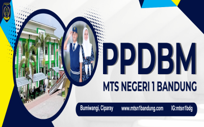 Pengumuman Hasil Seleksi PPDB MTs Negeri 1 Bandung Jalur Reguler Tahun Pelajaran 2025/2026