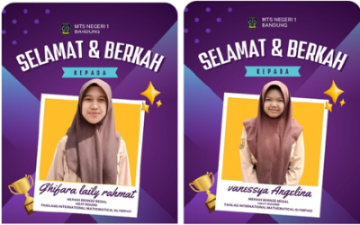 Siswa MTsN 1 Bandung Raih Prestasi di Ajang Internasional TIMO 2025